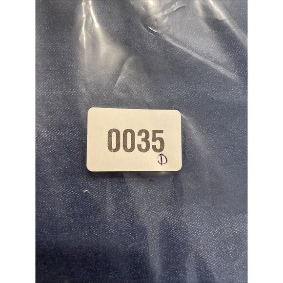 Blair Large Blue Denim Embroidered Button‎ Top Cardinals Birds Pockets Roll Tab - Picture 9 of 9